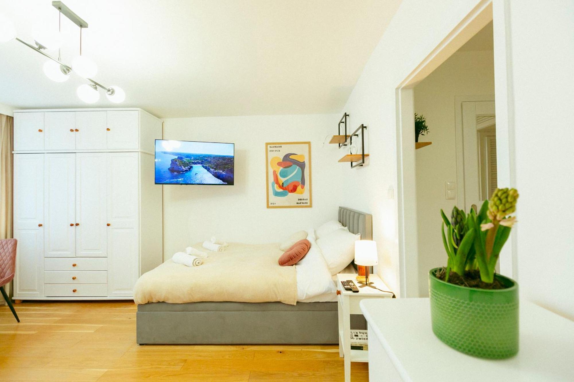 Bagno Big - Prywatne Apartament W Centrum Warszawy Warsaw Luaran gambar