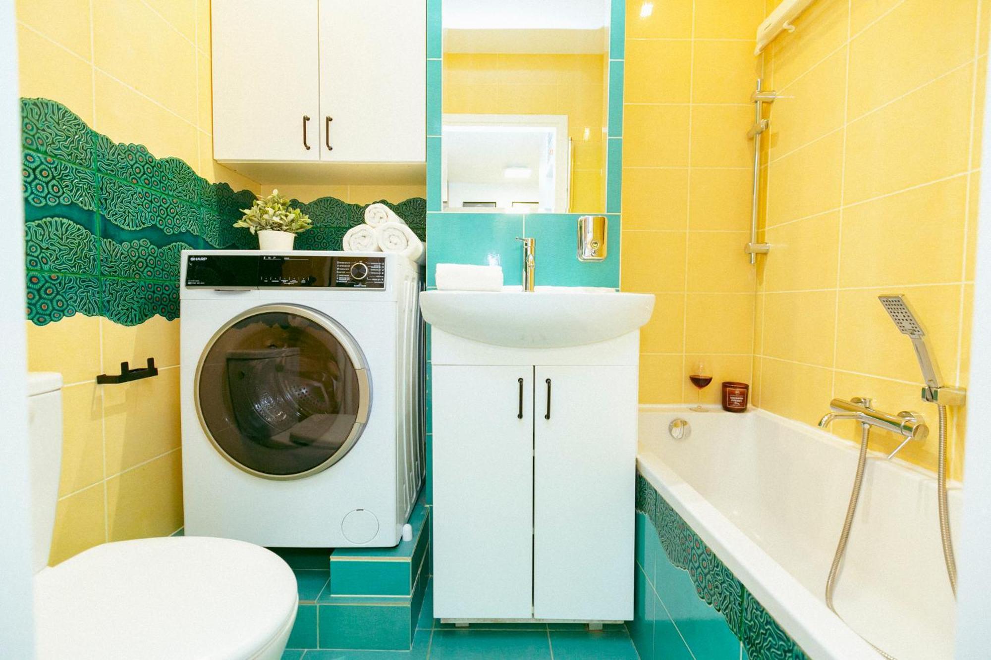 Bagno Big - Prywatne Apartament W Centrum Warszawy Warsaw Luaran gambar
