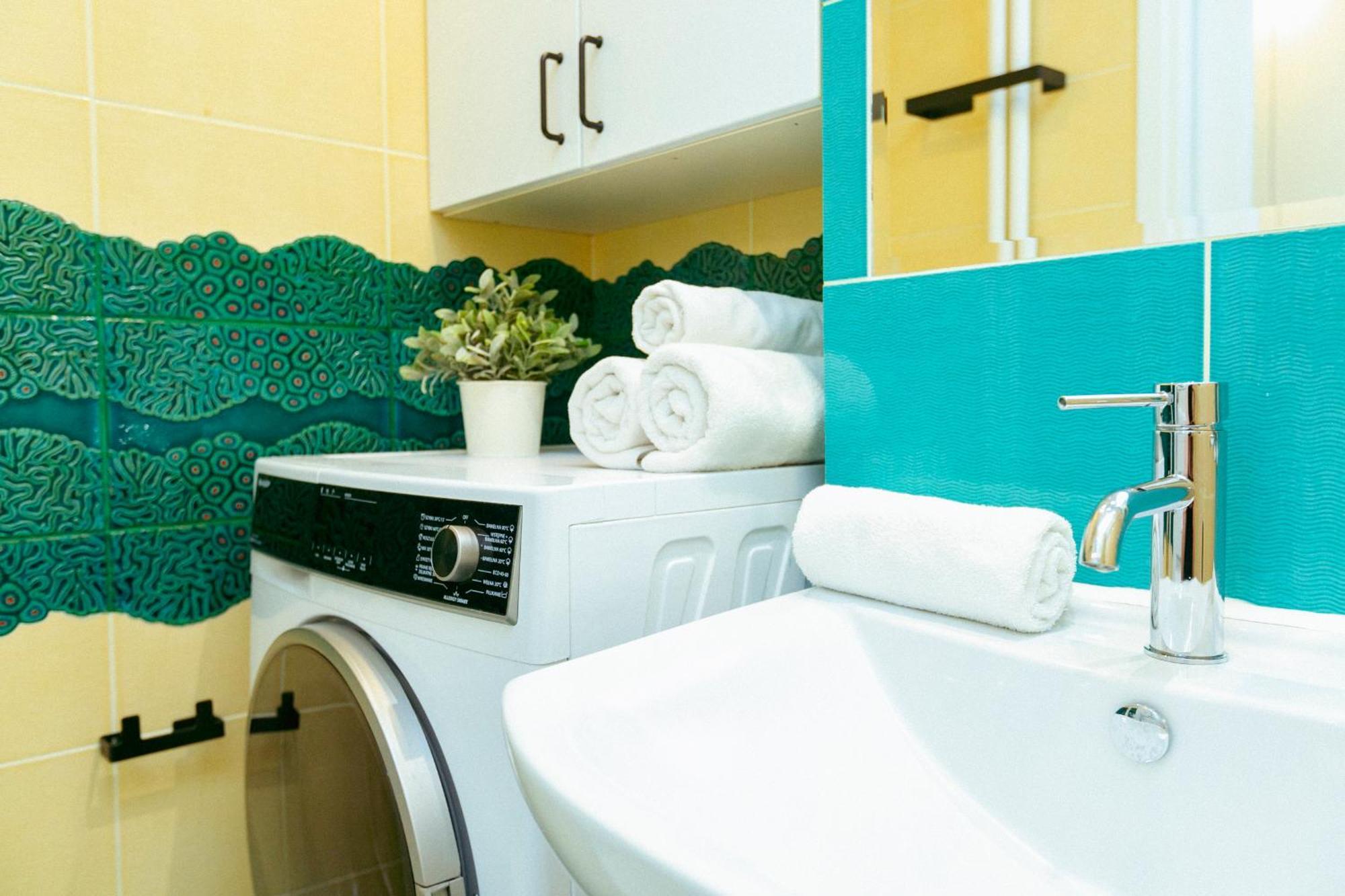 Bagno Big - Prywatne Apartament W Centrum Warszawy Warsaw Luaran gambar